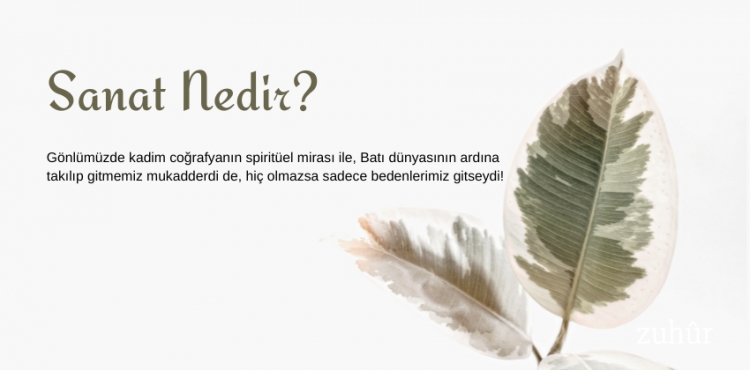 Sanat Nedir?