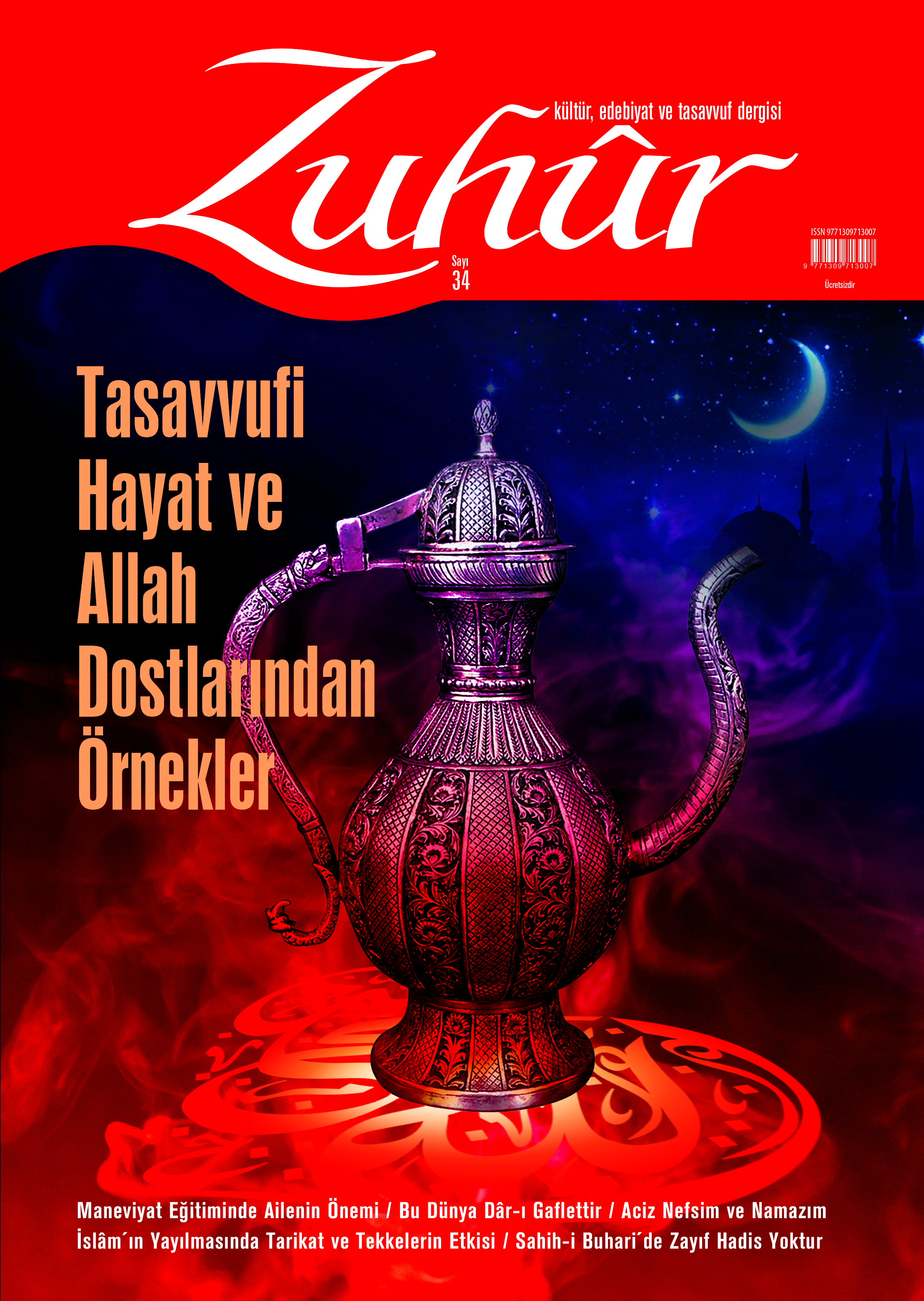 Zuhur Dergisi 34. Say n resmi